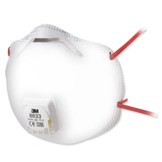 ffp3 valved cup shaped respirators x 10 3m