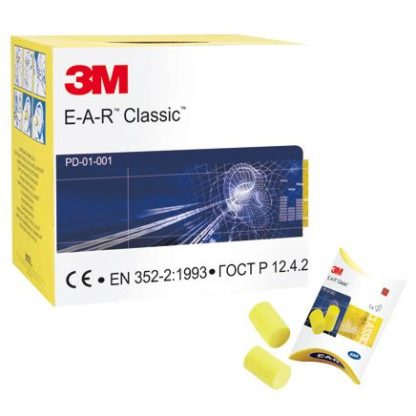 250 pack of 3m foam ear plugs